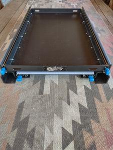ALUMINUM Fridge Slide w/cutting board - 16" X 28"