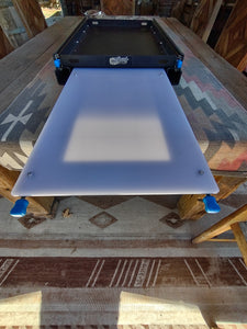 ALUMINUM Fridge Slide w/cutting board - 16" X 28"