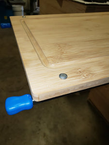 Custom bamboo cutting boards